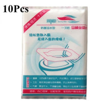 Load image into Gallery viewer, 10Pcs/Set Cover Poty Kids/Pregnant Woman Water-soluble Disposable Toilet Seat Paper Maternal Toilet Pad Paper travel Tools